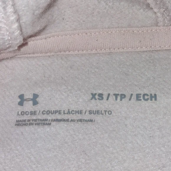 Under Armour Pink Classic Logo Hoodie - Picture 2 of 9